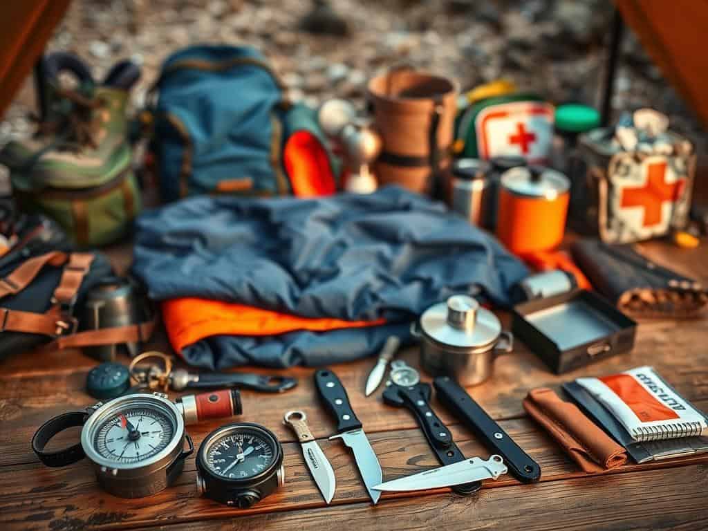 categorize camping gear