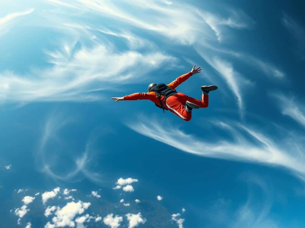 skydiving