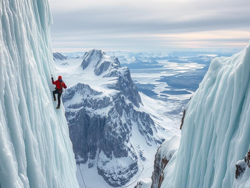 Ice climbing adventures
