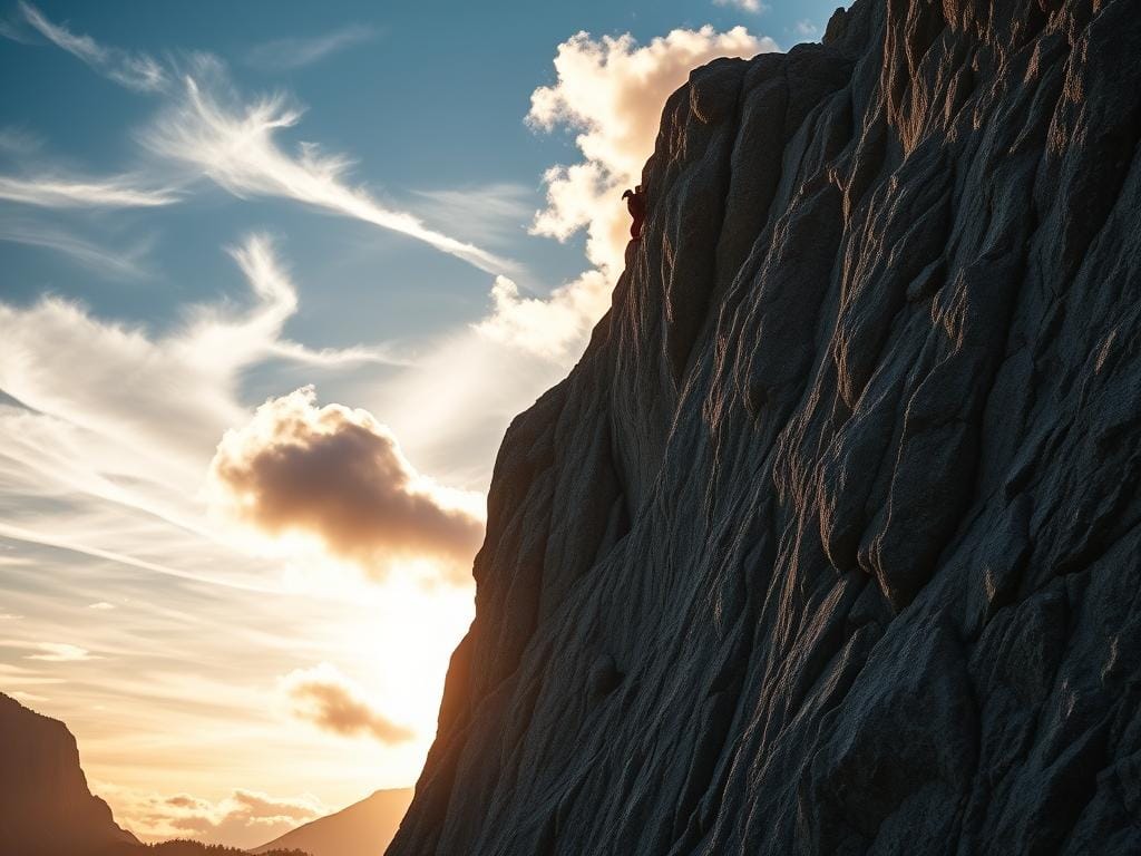 rock climbing journey