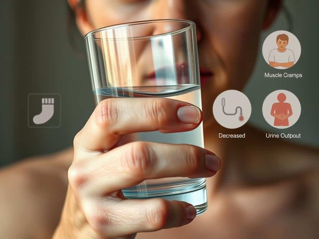 warning signs of dehydration