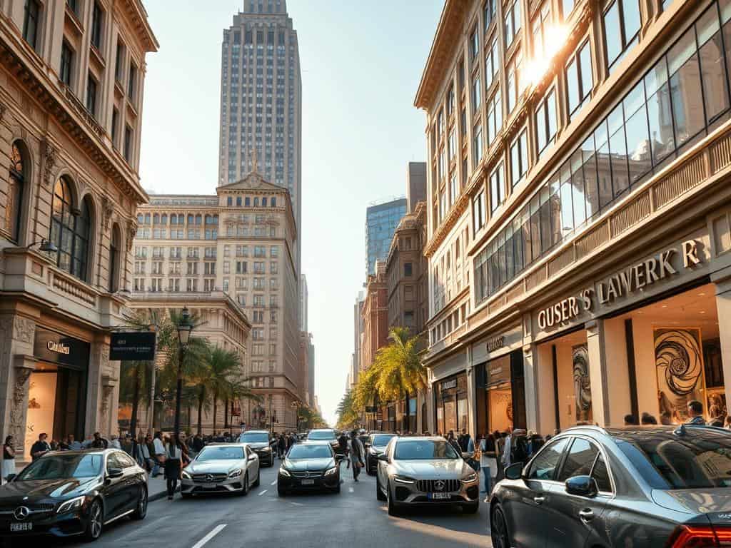 High-end shopping destinations