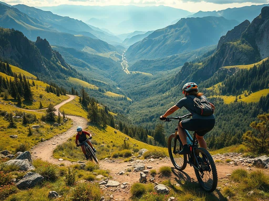 mountain biking trails
