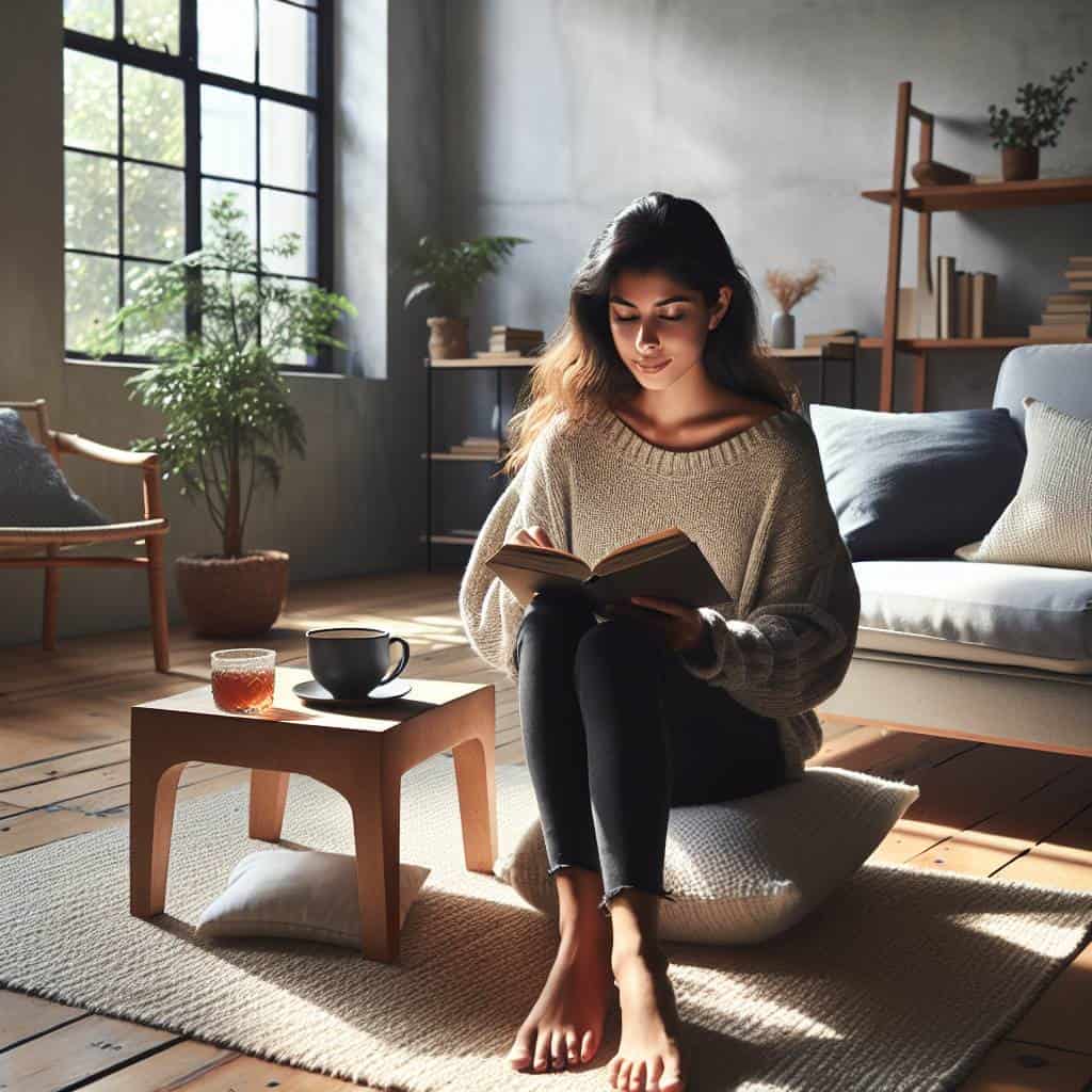 The Art of Spending Nothing: Reading Peacefully