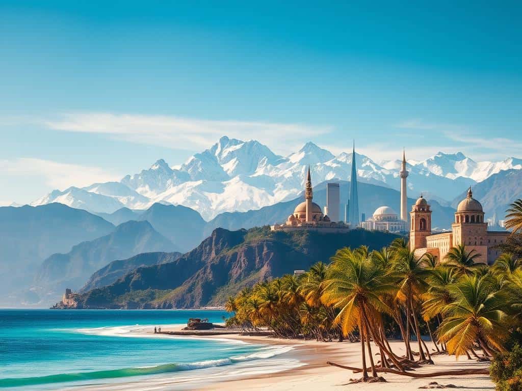 Bucket list travel places