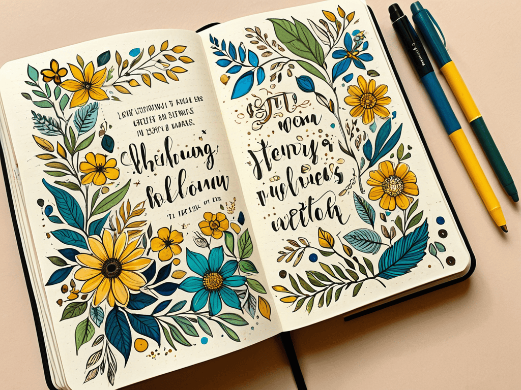 Unfurl Creative Planning Bullet Journal