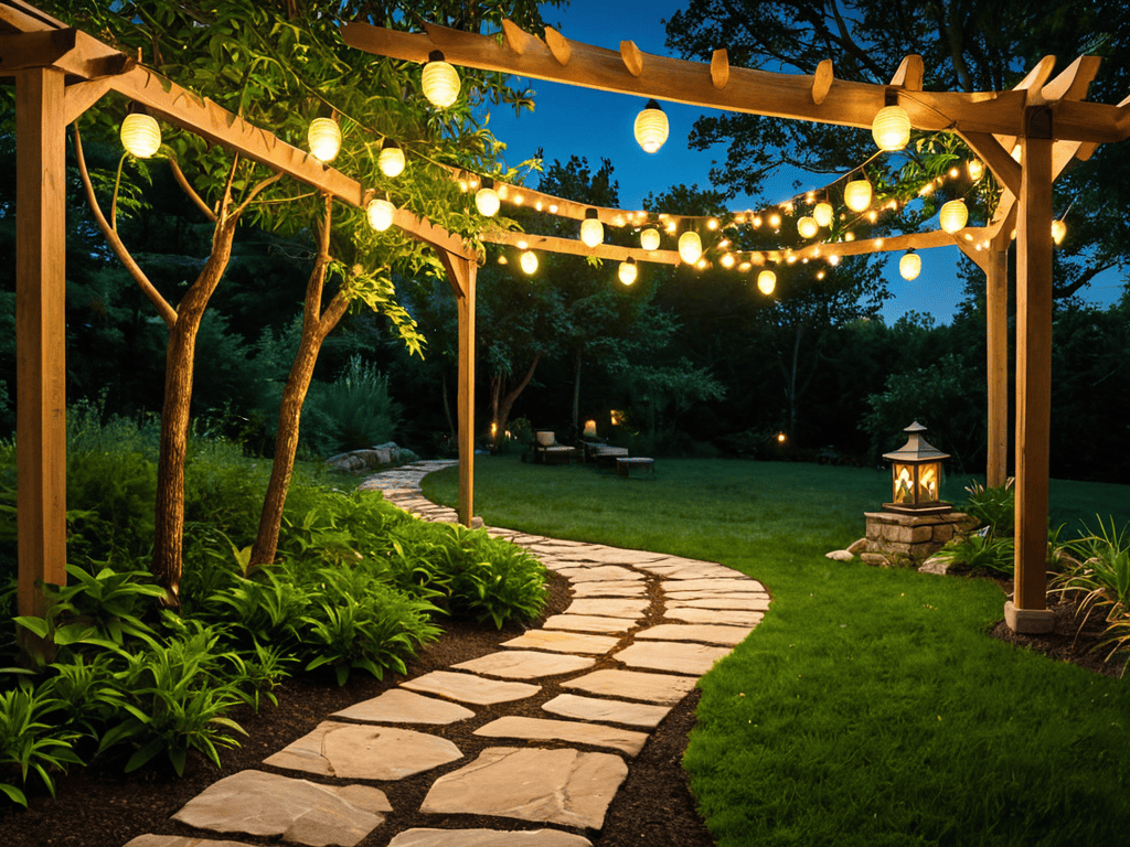 Diy Outdoor Lighting Ideas for Magical Nights 1 DIY outdoor lighting ideas at night