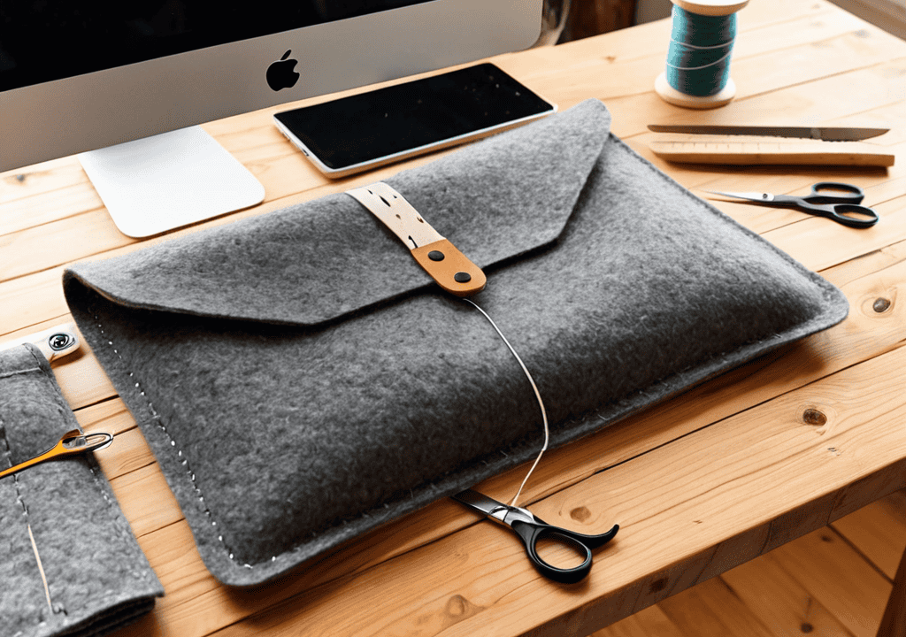 Protect Your Tech: Sew a Minimalist Felt Laptop Sleeve in 20 Minutes