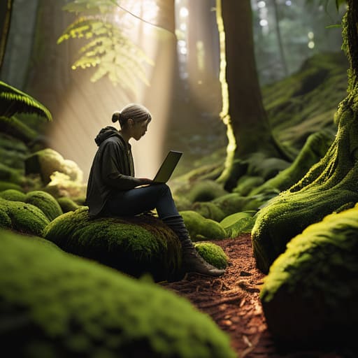 Applying Transcendentalism in modern life through nature.