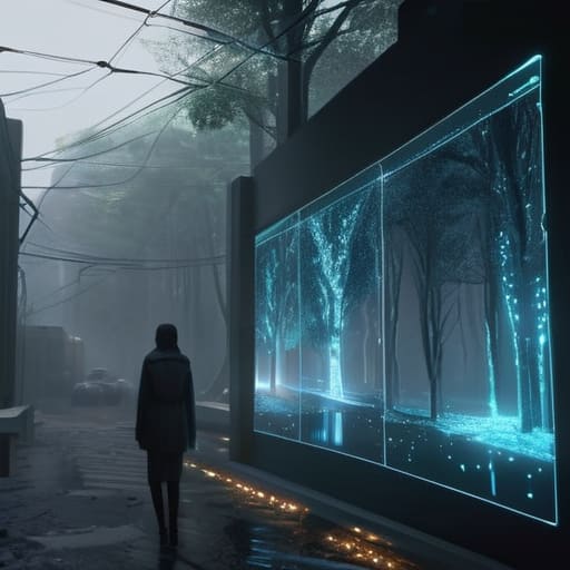 Visual Semantic Search Optimization Strategies concept.