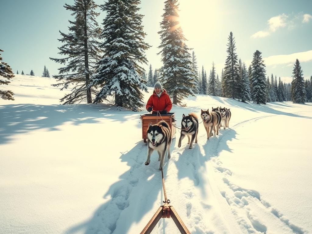 Best places for dog sledding