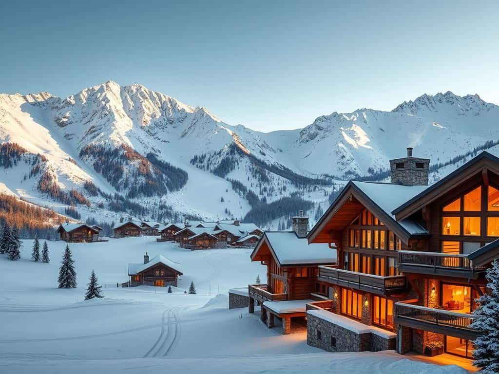 Most exclusive ski chalets