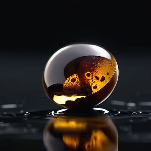 Bean Surface Oil Viscosity Mapping photograph.