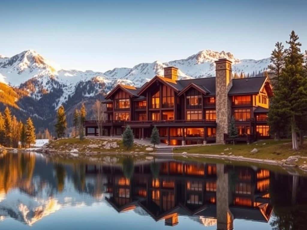 luxurious mountain lodges luxurious mountain lodges