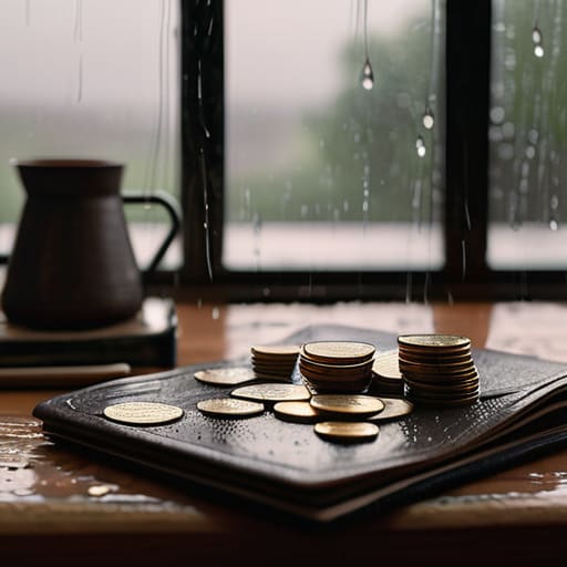 What a rainy-day budget looks like.